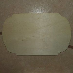 Brand New Fancy Wooden Sign